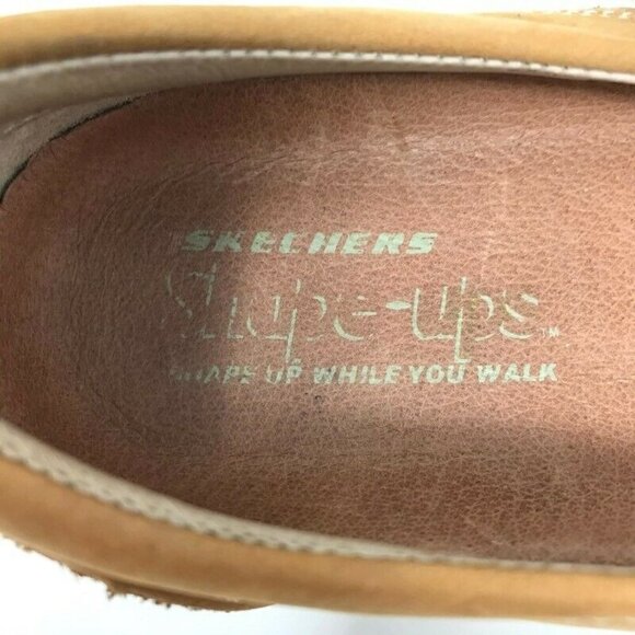Skechers Shape Ups Mary Jane Shoes Brown 7.5 - Picture 9 of 10